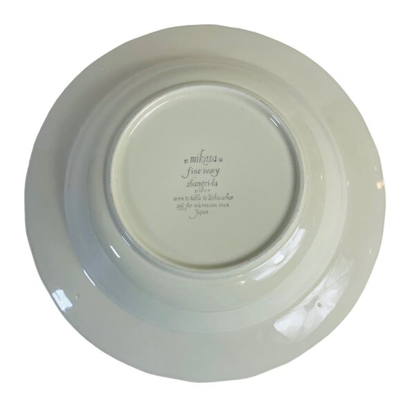 Mikasa Shangri La Serving Bowl 10" Bird Floral Butterfly Design VTG Decorative - Picture 2 of 12